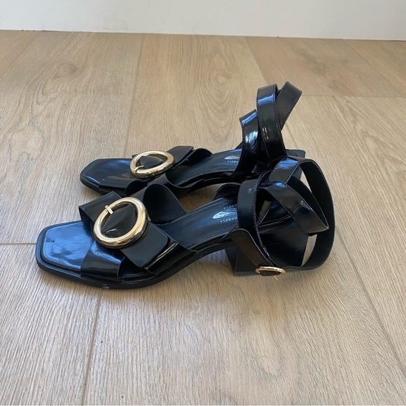 Free People X Jeffery Campbell Square Toe Heels Size 7 - Picture 3 of 6